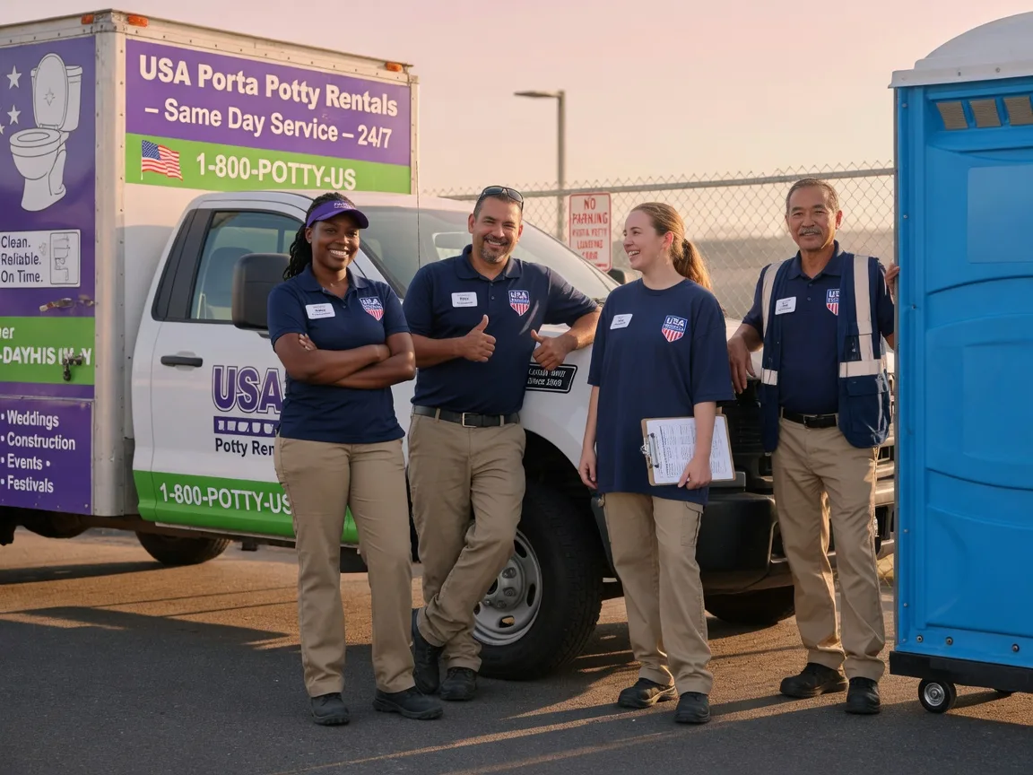 Porta Potty Rental company in Mcalisterville, PA